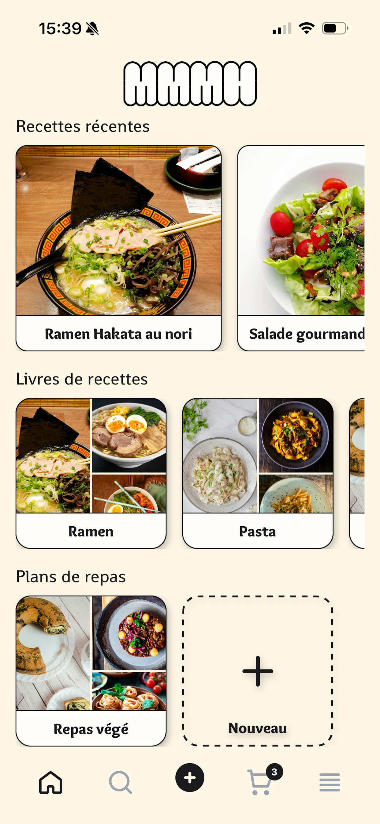Accueil — recettes, livres et plans de repas